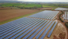 The 7.3MW Creacombe community solar farm. Image: CORE